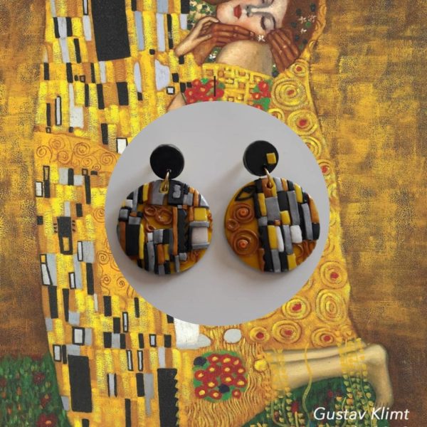 Naušnice "Klimtice"